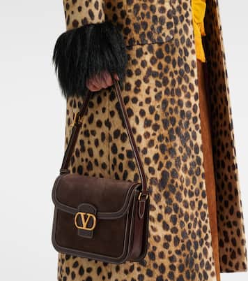 Sac 9to5 Medium en daim | Valentino Garavani