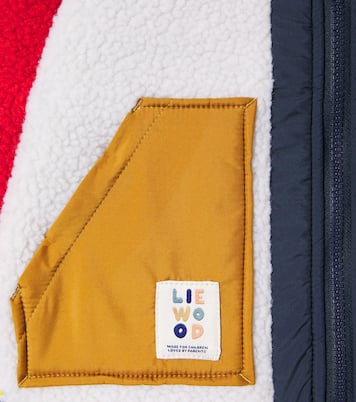 Noam colorblocked teddy jacket | Liewood