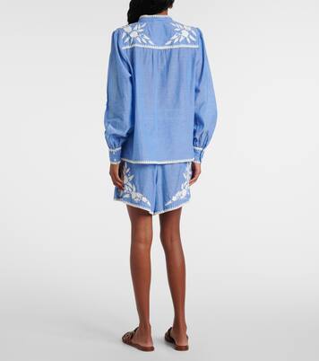 Camicia in chambray di cotone | Juliet Dunn