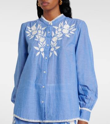 Camicia in chambray di cotone | Juliet Dunn