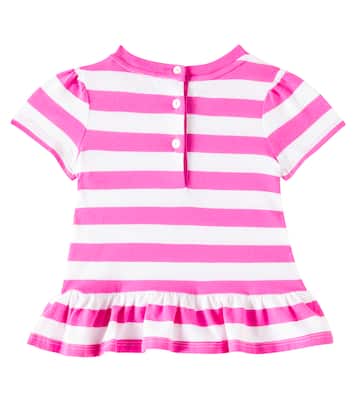 Bébé – Robe Polo Bear rayée en coton | Polo Ralph Lauren Kids
