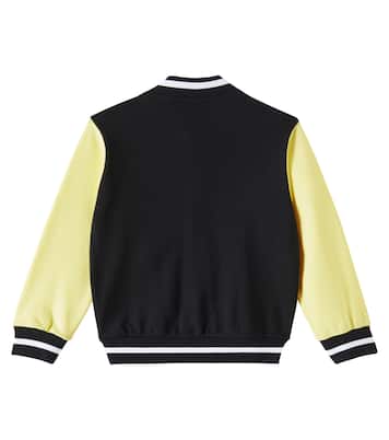 Collegejacke aus Baumwolle | Balmain Kids