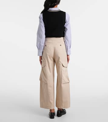 Pantaloni cargo in gabardine di cotone | 'S Max Mara