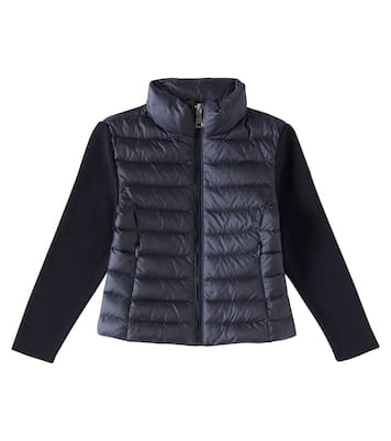 Daunenjacke aus einem Wollgemisch | Moncler Enfant