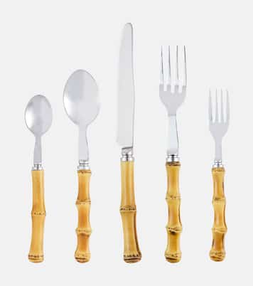 Bamboo 5-piece flatware set | Les-Ottomans