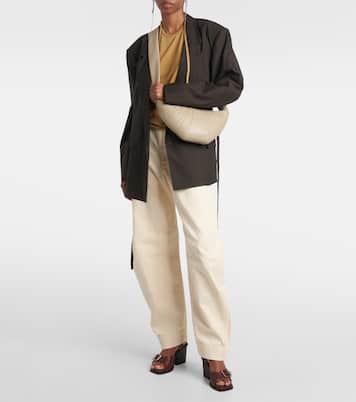 Borsa a spalla Croissant Small in pelle | Lemaire