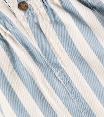 Gonna di jeans arricciata a righe | Rylee + Cru