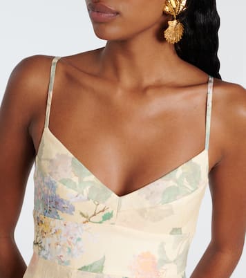 Illuminate linen midi dress | Zimmermann