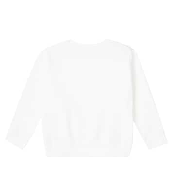 Pull en coton imprimé  à logo  | Stella McCartney Kids