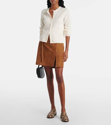Silk and cashmere-blend cardigan | Vince