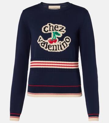 Pullover Chez Valentino aus Baumwolle | Valentino