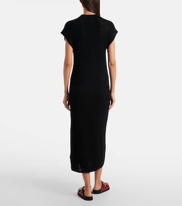 Cheston pointelle cotton midi dress  | Varley