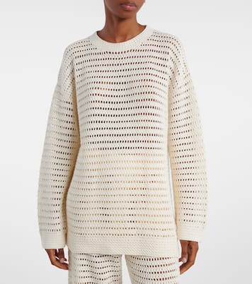 Lucy crochet cotton sweater | Leset