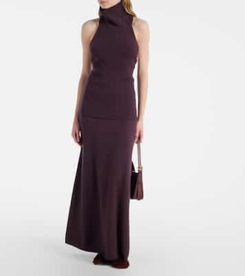 Top Maddie in cashmere con schiena scoperta | Lisa Yang