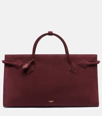 Le Teckel Large leather shoulder bag | Alaïa
