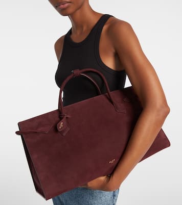 Le Teckel Large leather shoulder bag | Alaïa