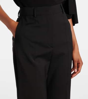 Hangar virgin wool flared pants | Sportmax