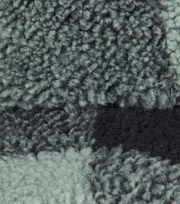 Checked faux shearling trapper hat | Stella McCartney Kids