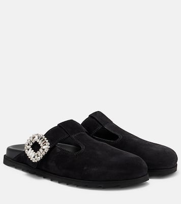 Slidy Viv' suede mules | Roger Vivier