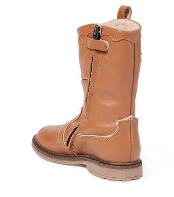Bottes Sister Wendy Flo en cuir | Pom d'Api