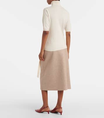 Cashmere turtleneck sweater | Jardin des Orangers