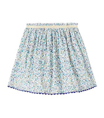 Cephee floral cotton corduroy skirt | Louise Misha