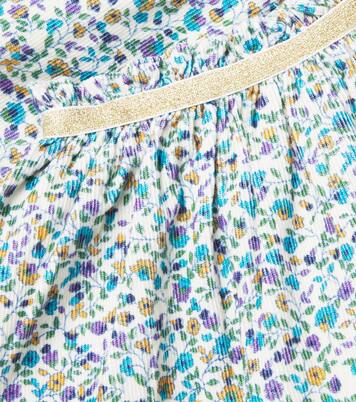 Cephee floral cotton corduroy skirt | Louise Misha