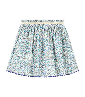 Cephee floral cotton corduroy skirt | Louise Misha