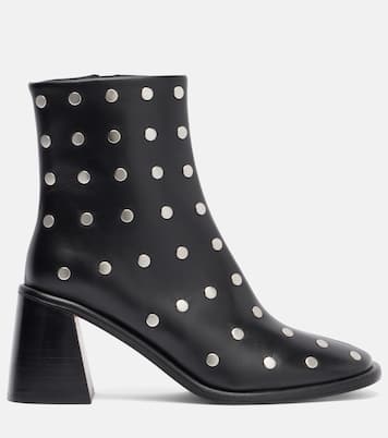 Verzierte Ankle Boots Kima 80 aus Leder | Souliers Martinez