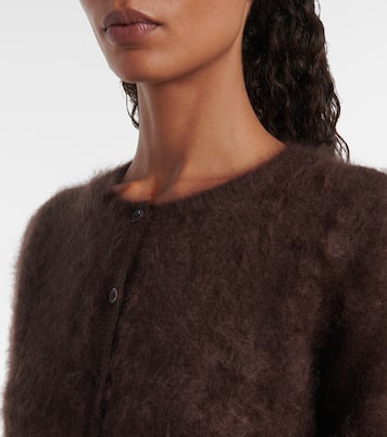 Cropped-Cardigan Teddy aus Kaschmir | Frame