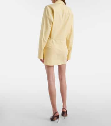 Vestido camisero de algodón | The Attico