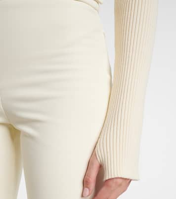 Butte ribbed-knit wool-blend bodysuit | Cordova