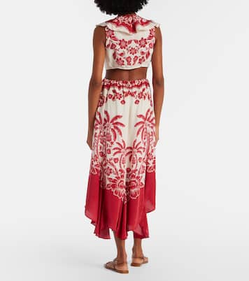 Guanacaste Sand printed midi dress | Farm Rio