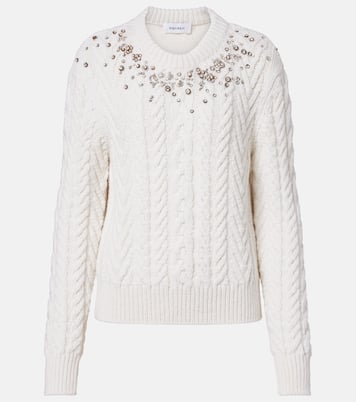 Verzierter Pullover aus Wolle und Kaschmir | McQueen
