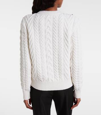 Verzierter Pullover aus Wolle und Kaschmir | McQueen
