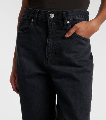 The Hang mid-rise straight jeans | Frame