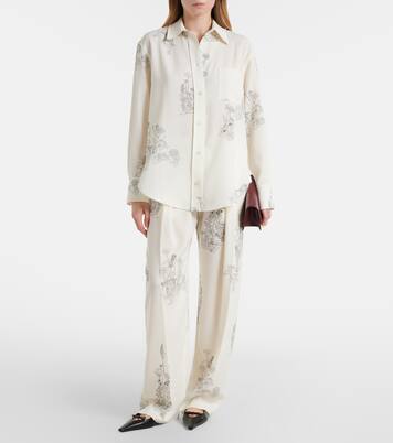 Floral shirt | Victoria Beckham