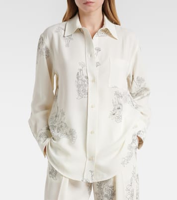 Floral shirt | Victoria Beckham