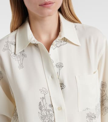 Floral shirt | Victoria Beckham
