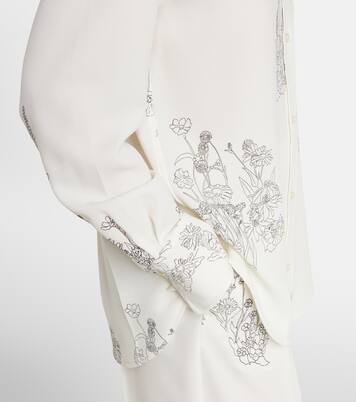 Floral shirt | Victoria Beckham