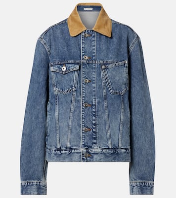Jeansjacke mit Cord | JW Anderson