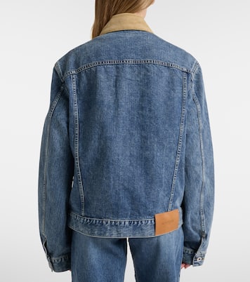 Jeansjacke mit Cord | JW Anderson