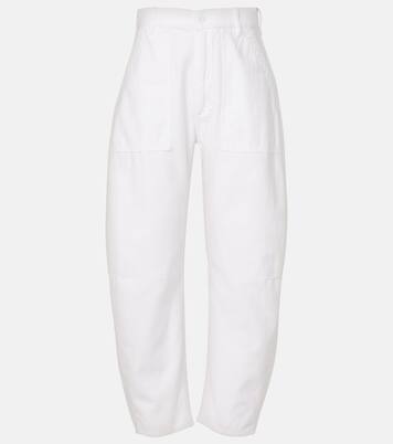 High-rise barrel-leg jeans | Polo Ralph Lauren