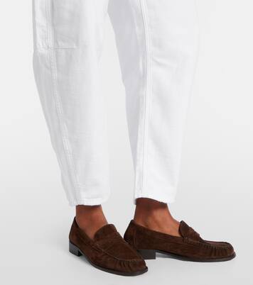 High-rise barrel-leg jeans | Polo Ralph Lauren