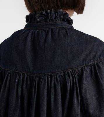 Ruffled cotton blouse | Dries Van Noten