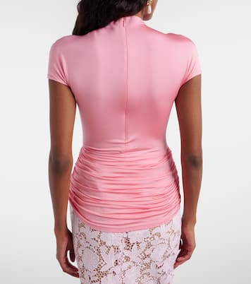 توب من الجيرسيه مزين بكشكشة | Self-Portrait