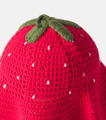 Baby crochet cotton hat | Monnalisa