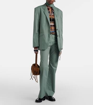 Cotton wide-leg pants | Acne Studios