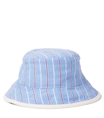 Floral reversible cotton hat | Louise Misha