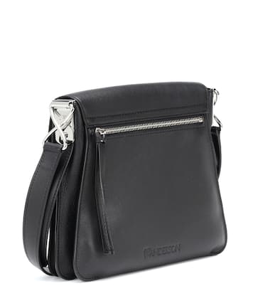 Schultertasche Disc aus Leder | JW Anderson